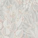 Non-woven tapet med naturinspiration i jordfarver - botanisk mønster i creme beige grå