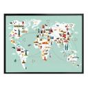Póster Viajar por el mundo