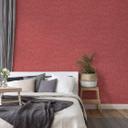 A.S. Creation non-woven tapet plain light textured unit wallpaper i rød