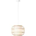 Pendelleuchte Charlie, braun, 150 x 40 cm, Bambus Pendellampe