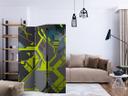 Screen room divider - Trafik labyrint, 3-delt
