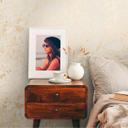 Naturinspireret plantemønster creme-beige tapet - non-woven tapet