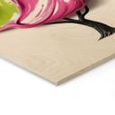Cuadro de madera con colorida corona 3D - Mielu