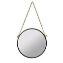 Wandspiegel rund mit Band - Caracas - Ø 30 cm