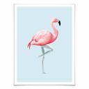 Póster Suelto - Maniquí Flamingo