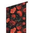 Mønstret tapet FN-design - Røde blomster