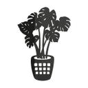 Decoración acrílica planta monstera
