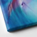 Lienzo Aurora Boreal en Turquesa y Violeta | Arte Abstracto - Schmucker
