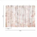 Wood tapet Wood1 i beige brun - non-woven tapet Designwalls 2 - 2,55 x 3,5 m