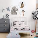 Hexagon Dibond Sisi & Seb - Baby Giraffe