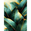 Hojas de plátano exóticas | Fotomural selva - Jaszke