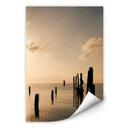 Zelfklevende Poster - Posts at Sunset