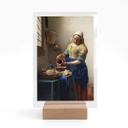 Vermeer borddekoration - Pigen med mælkekanden