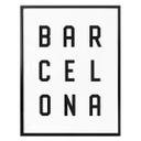 Póster - Tipografía Barcelona