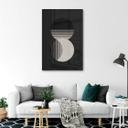 Tableau sur verre Orara Studio - Lune et soleil