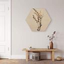 Hexagon Hout Kubistika - Golden Branch