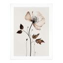 Plakat Dried Flowers in Cream - Treechild
