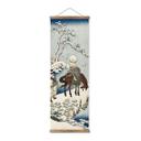 Póster de tela Hokusai - El poeta chino Su Dongpo - Panorama