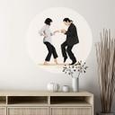 Tohmé Wallsticker - Pulp Fiction - Rund