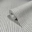 grafisk tapet, non-woven tapet Flora grå