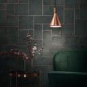 grafisk tapet, non-woven Natural Opulence antracit