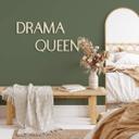 Letras de madera Drama Queen - Álamo