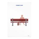 Póster de tela inspirado en la película "Forrest Gump" - Gomes