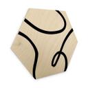 Hexagone - Bois 1X Studio - Abstraction curviligne