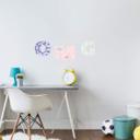 Wallsticker - Alfabet, mønstermix