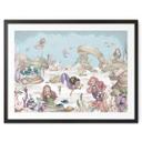 Póster infantil Magical Underwater Kingdom of Mermaids - Oliver Robins