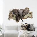3D Wallsticker van Duijn - Babyelefant