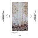 Livingwalls Metropolitan stories THE WALL - tapet med steneffekt