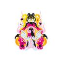 Sticker mural - LA Ink jumeaux dans le chaos multicolore