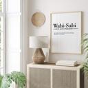 Plakat - Typografi - Wabi-Sabi