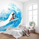 Tapet - Mickey surfer - 300 x 280 cm