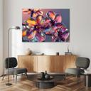 Canvasbillede, Glasblomster i pastelfarver