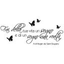 Sticker mural Fai della tua vita un sogno...