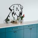 Sticker mural - Golden retriever