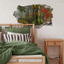 3D Wallsticker japansk have