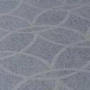 Blågråt blankt tapet - geometrisk non-woven tapet