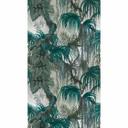 Jungletapet i grønne toner - nonwoven tapet med tropiske motiver - eksotisk design