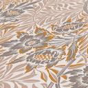Papel pintado no tejido con motivo floral beige dorado - papel pintado con gramíneas