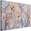 Canvasbillede, Pastelfarvede planter