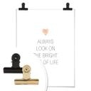 Plakat - Confetti & Cream - Always look on the bright side of life