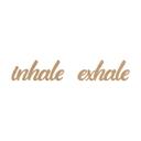 MDF-dekoration inhale exhale
