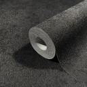 Papier peint intissé dans un style moderne crépi noir structure