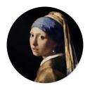 Póster Vermeer - La joven del pendiente de perla - Redondo