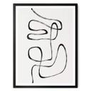 Póster The Miuus Studio - Línea abstracta