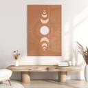 Acrylglas Maancycli - Zon en maan in harmonie - KsanaKalpa