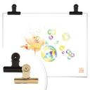 Plakat - Buttafly - Flying Bobles